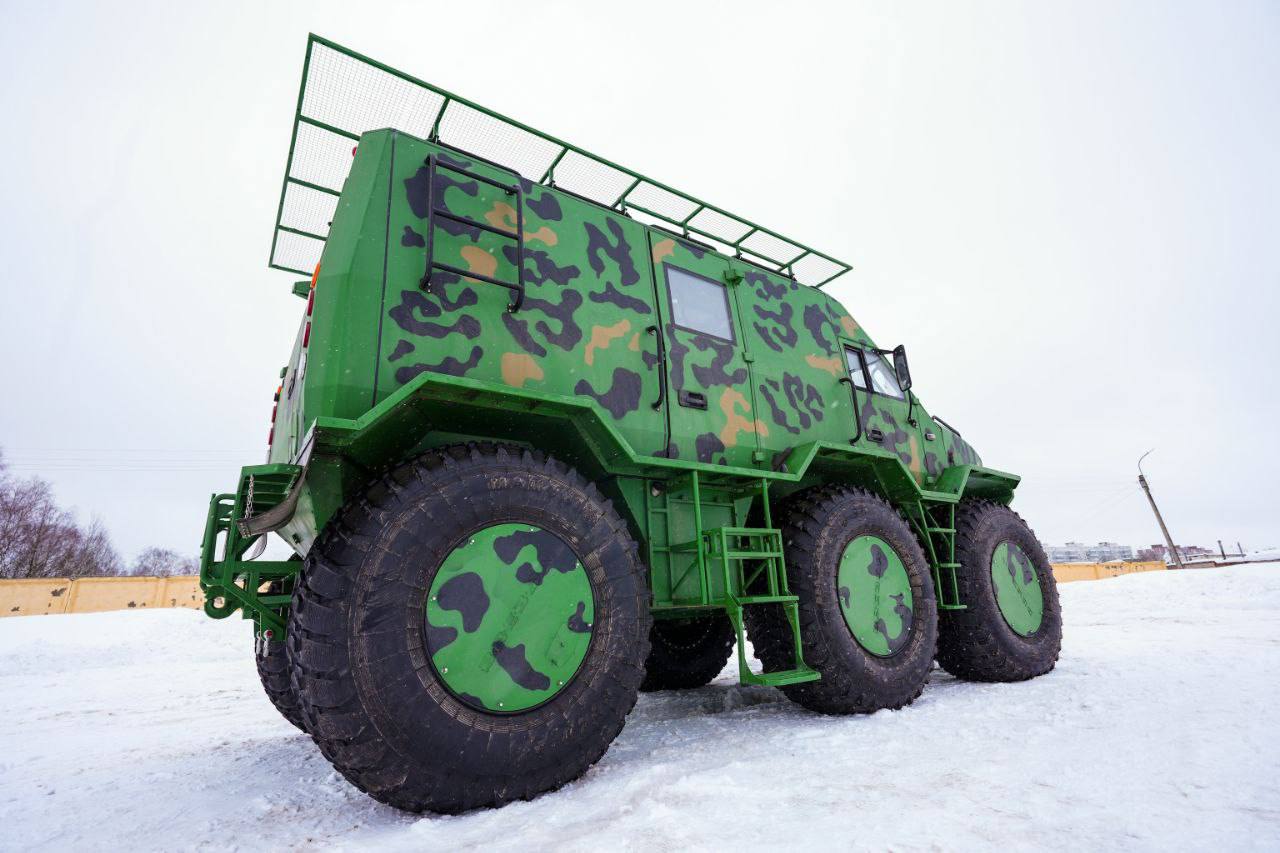 Эвакуационная машина ЗВЕЗДА 6×6